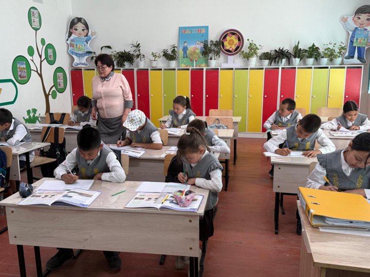 Бастауыш сынып оқушыларының орта буында оқуға дайындығын түзету және дамыту жаттығулары