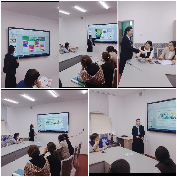 математика пәнінің мұғалімі Тұрсынбек Насихат Әділетқызы МИФ онкүндігі аясында "Сабақта қолданылатын жасанды интеллект және тиімді әдіс-тәсілдер"